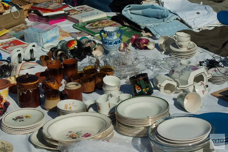 Grote rommelmarkt in Uitgeest