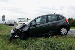 Frontale aanrijding op N203 in Castricum