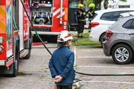 Brandweer uitgerukt voor 'middelbrand' in schuurtje Uitgeest