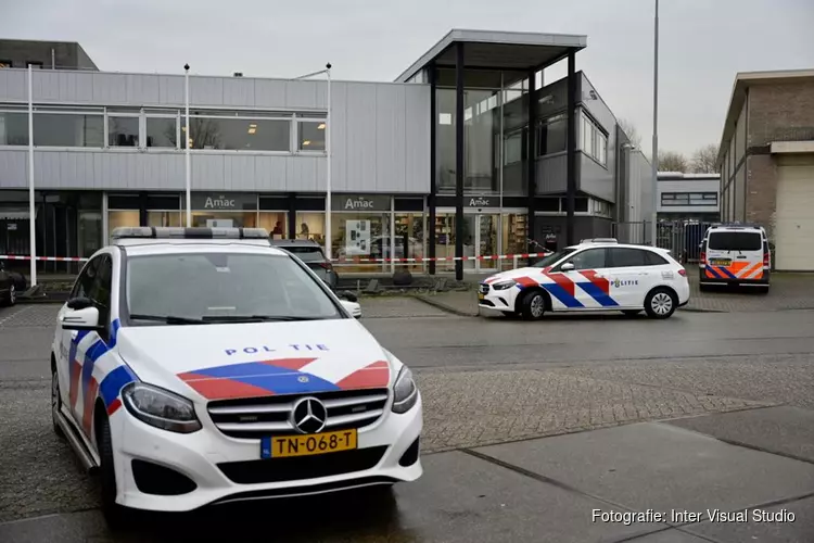 Overval op winkel Amac in Uitgeest