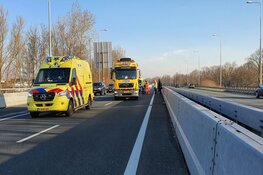 Drie gewonden bij ongeval op A9 bij Uitgeest