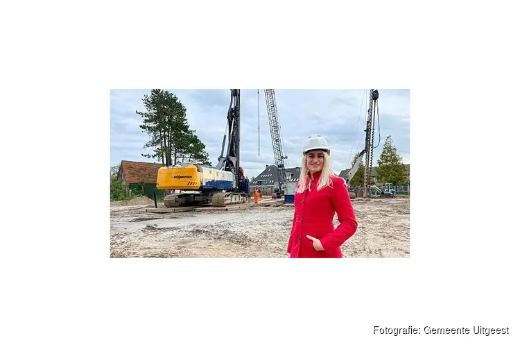 Op de plek van de bieb wordt gebouwd voor Uitgeesters van alle leeftijden