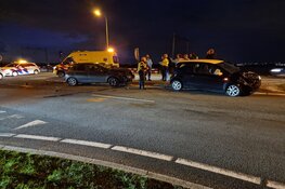 Ongeval met met veel schade op de N203 bij Uitgeest