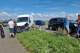 Kettingbotsing op N203 bij Uitgeest