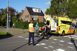 Scooterrijdster gewond bij ongeval in Uitgeest