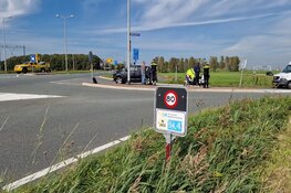 Veel schade bij botsing N203