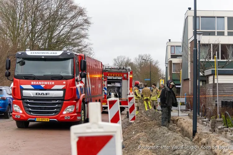 Gaslekkage in Uitgeest