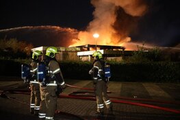 NL-Alert na uitslaande brand in Uitgeest