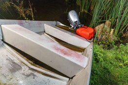 Bootje omgeslagen in Uitgeest