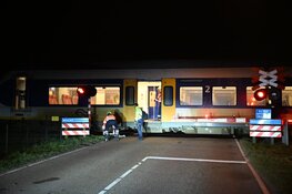 Aanrijding tussen auto en trein in Heemskerk