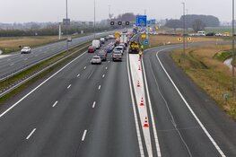 Aanrijding op A9 bij Uitgeest: snelweg dicht