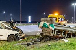 Eenzijdig ongeluk op A9 bij Heemskerk