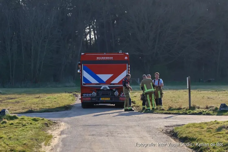 Duinbrand tussen Heemskerk en Castricum