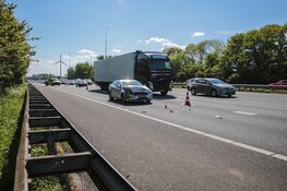 File en rijbaan dicht na ongeval A9 afrit Uitgeest