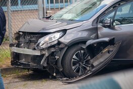 Flinke schade na ongeval op bedrijventerrein in Uitgeest