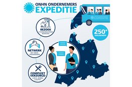 Laat je inspireren door ondernemers uit de regio tijdens de ONHN Ondernemers Expeditie