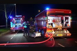 Zeer grote brand in flatgebouw Heemskerk, tientallen woningen ontruimd