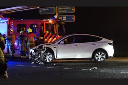 Twee gewonden bij ongeval op afrit A9 bij Uitgeest