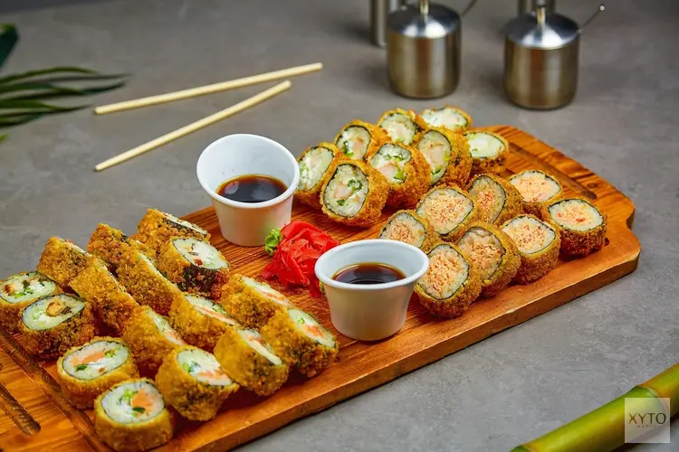 Sushi eten in Uitgeest