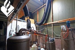 Merendeel drugslabs in woonwijk