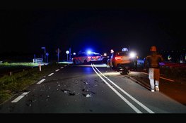 Twee gewonden na frontale botsing op N203