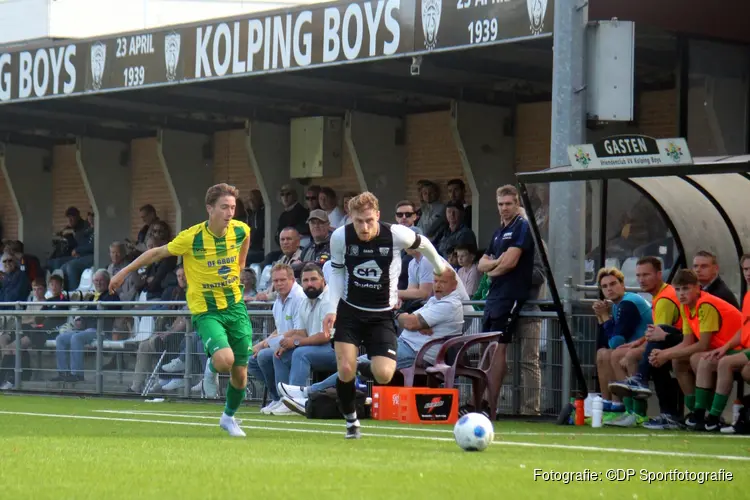 Kolping Boys pakt tegen FC Uitgeest de eerste en dikverdiende zege