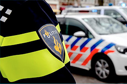 Grote rietbrand in Uitgeest